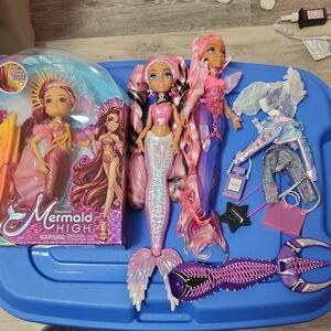 Mermaze And Mermaid High Dolls Lot